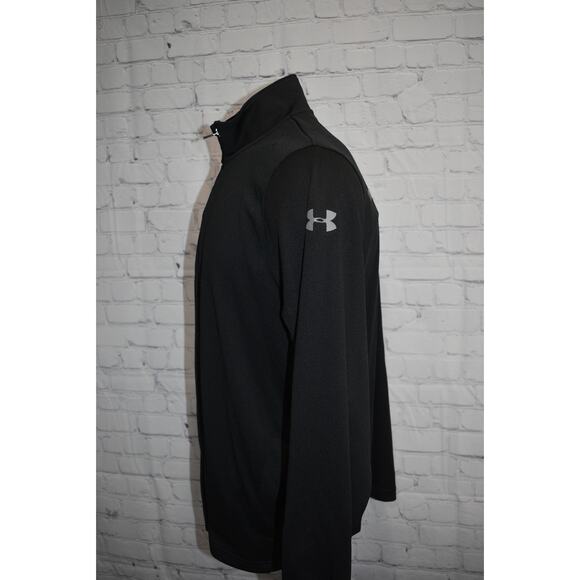 Under Armour Athletic Jacket Mens Size Large Polyester Full Zip With Pockets - Picture 2 of 8